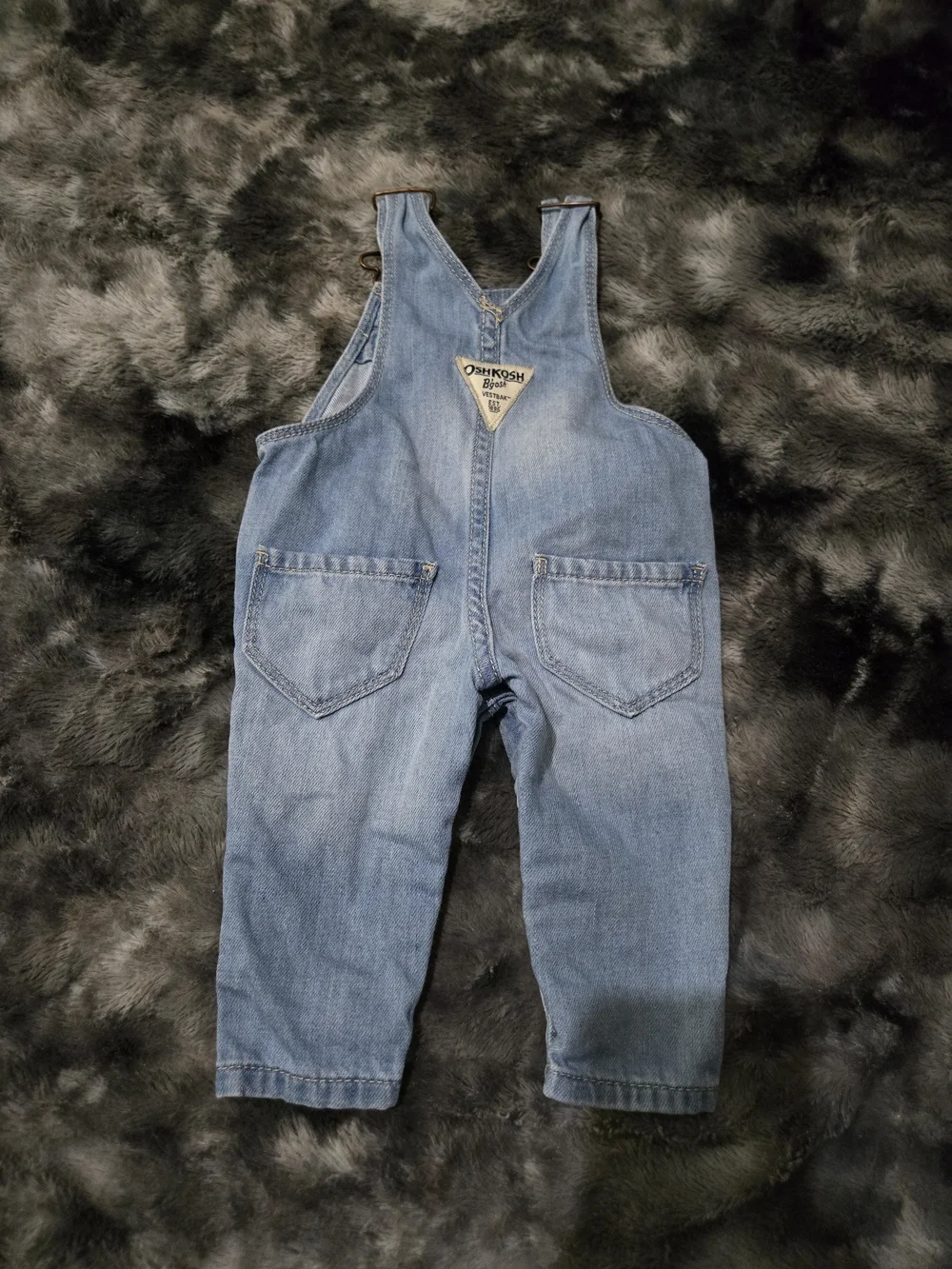 OshKosh B'gosh Light Blue Denim Infant Overalls